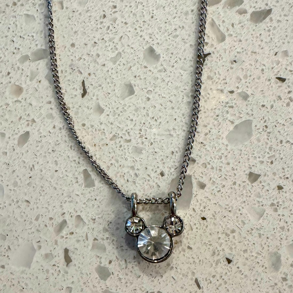 Disney Mickey Mouse Pendant and Necklace
